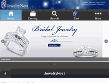 Tablet Screenshot of jewelrynest.com